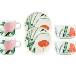 Puutarhakutsut Kaffeservis, 6 Delar