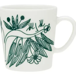 Arabia Tekoppar|Kaffekoppar-Puutarhurit Mugg 30 cl, Mörkgrön