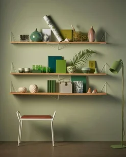 Pythagoras Hyllplan 60 cm, Ask