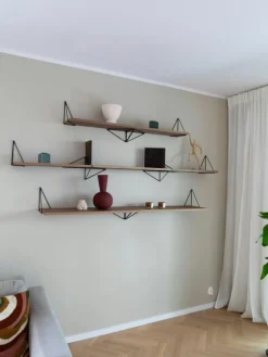 Pythagoras Hyllplan 60 cm, Ask