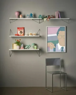 Pythagoras Hyllplan Large, Svart