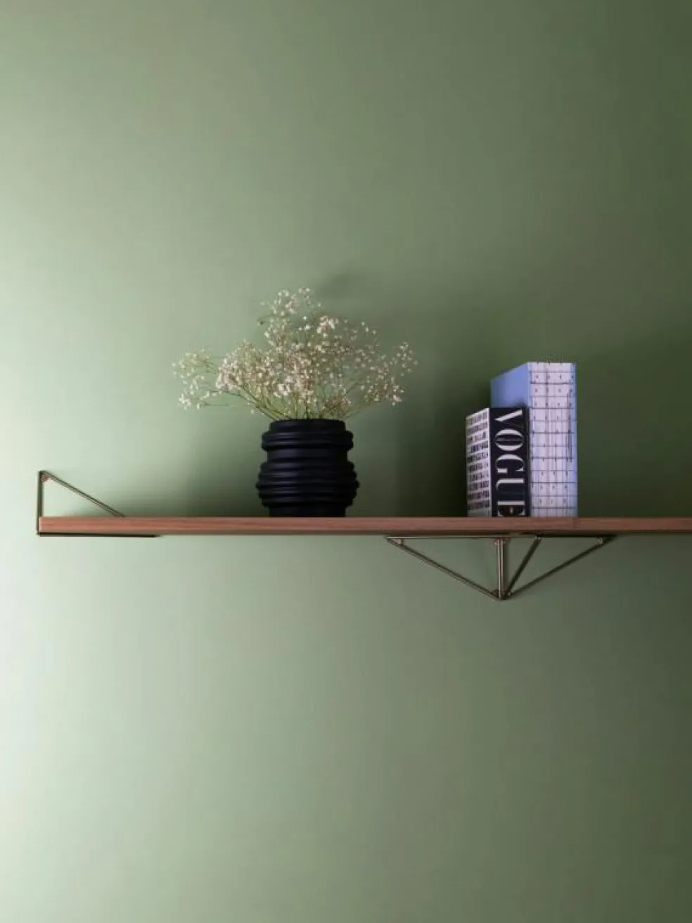 Pythagoras Hyllplan Large, Svart