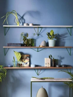 Maze Modulära Hyllsystem-Pythagoras Konsol 2-Pack, Svart