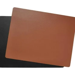 Aida Bordstabletter & Glasunderlägg-Quadro Bordstablett Vändbar 39x35 cm, Svart / Grå