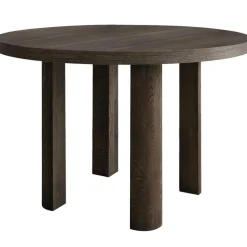 Friends & Founders Matbord Och Barbord-Quarter Matbord Ø120 cm, Rökt Ek