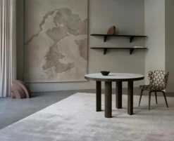 Friends & Founders Matbord Och Barbord-Quarter Matbord Ø120 cm, Rökt Ek