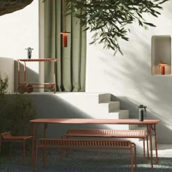 Quasar Bordslampa Portabel, Sienna