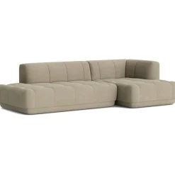 HAY Modulsoffor|Hörnsoffor & Divansoffor-Quilton 3,5-Sitssoffa Konfiguration 21 Höger, Linara 216