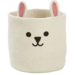 Rabbit Korg Vit, Ø40 cm