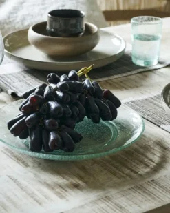 House Doctor Assietter|Mattallrikar-Rain Tallrik 2-pack 27 cm, Aqua