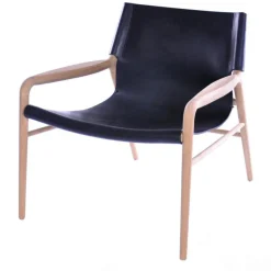 OX Denmarq Fåtöljer-Rama Fåtölj, Såpad Ek / Mocka