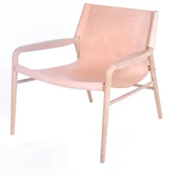 OX Denmarq Fåtöljer-Rama Fåtölj, Såpad Ek / Mocka