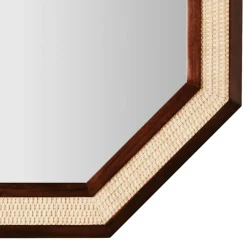 Rattan Spegel 70x100 cm, Liten