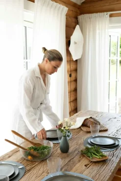 Aida Bordstabletter & Glasunderlägg-Raw Buffalo Bordstablett 6-pack, Brun