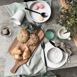 Raw Djup Tallrik 19,4 cm, Grå