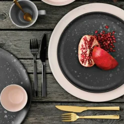 Raw Djup Tallrik 19,4 cm, Grå