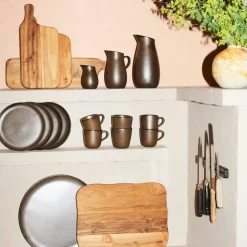 Raw Kaffemugg Med Handtag 20 cl, Metallic Brown