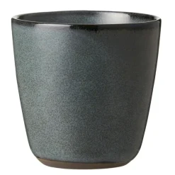 Aida Kaffekoppar-Raw Mugg 30 cl, Titanium Black