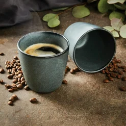 Aida Kaffekoppar-Raw Mugg 30 cl, Titanium Black