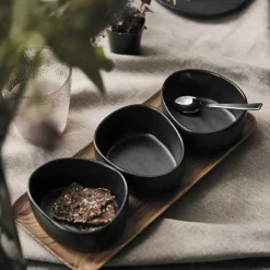 Aida Serveringsskålar-Raw Organic Skålar 3-pack, Nordic Nude