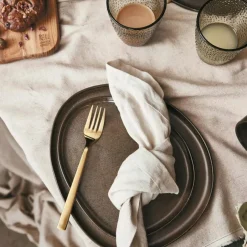 Raw Organic Tallrik 21x24 cm, Northern Light