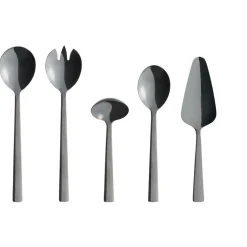 Raw Serveringsbestick 5 Delar, Svart