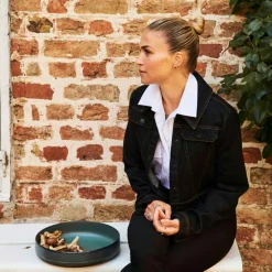 Raw Serveringsskål 30 cm, Metallic Brown