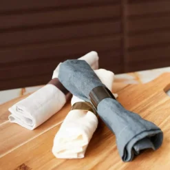 Raw Servettring 4-pack, Guld