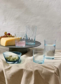 Aida Dricksglas-RAW Unique Swirl Glas Låg 30 cl, Rök