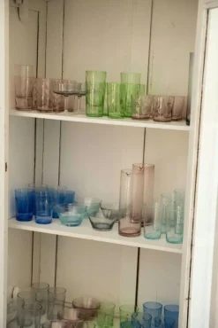 Aida Dricksglas-RAW Unique Swirl Glas Låg 30 cl, Rök