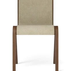 Audo Copenhagen Stolar-Ready Stol, Klädd Framsida, Svart Ek / Läder Dakar 0842