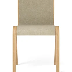 Audo Copenhagen Stolar-Ready Stol, Klädd Framsida, Svart Ek / Läder Dakar 0842