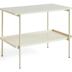 HAY Sidobord & Avlastningsbord-Rebar Sidobord 49x80 cm, Fossil Grey