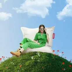 Fatboy Sittsäckar & Sittpuffar-Recycled Original Slim Cord Sittsäck, Toffee