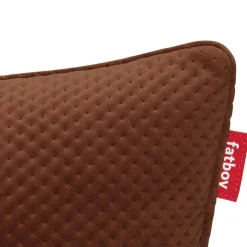 Recycled Royal Velvet Kudde 50x50 cm, Tobacco