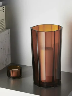 Orrefors Ljuslyktor-Reed Ljuslykta 45 mm, Klar