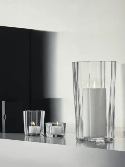 Orrefors Ljuslyktor-Reed Ljuslykta 45 mm, Klar