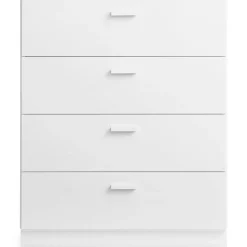 String Byråer-Relief Byrå Bred Med Sockel, Vit