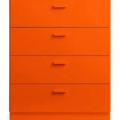 String Byråer-Relief Byrå Bred Med Sockel, Vit