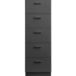 String Byråer-Relief Byrå Hög Med Sockel, Vit