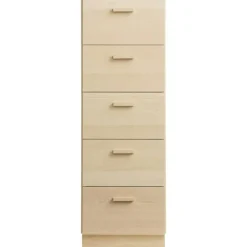 String Byråer-Relief Byrå Hög Med Sockel, Vit