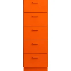 String Byråer-Relief Byrå Hög Med Sockel, Vit