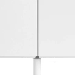 Relief Kopplingsfötter Till Byrå 2-pack, Vit