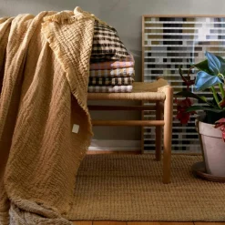 Reloved Överkast Sand, 190x240 cm