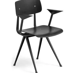 HAY Stolar-Result Karmstol, Rökt Ek / Svart