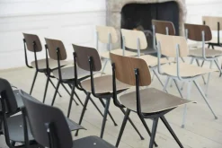 HAY Stolar-Result Stol, Svart / Ek Vattenbaserad Lack