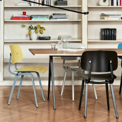 HAY Stolar-Revolt Stol, Beige / Granite Grey