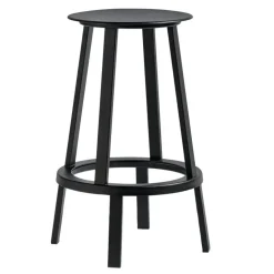 Revolver Barpall Låg, Svart