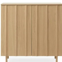 Normann Copenhagen Skåp & Vitrinskåp-Rib Cabinet Skåp Ek, Svart