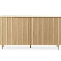 Rib Skänk Ek, Svart